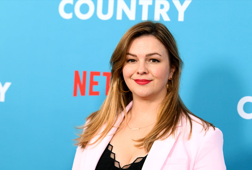 Amber Tamblyn attends the "Wine Country" World Premiere at Paris Theatre on May 08, 2019 in New York City. (Noam Galai/FilmMagic)