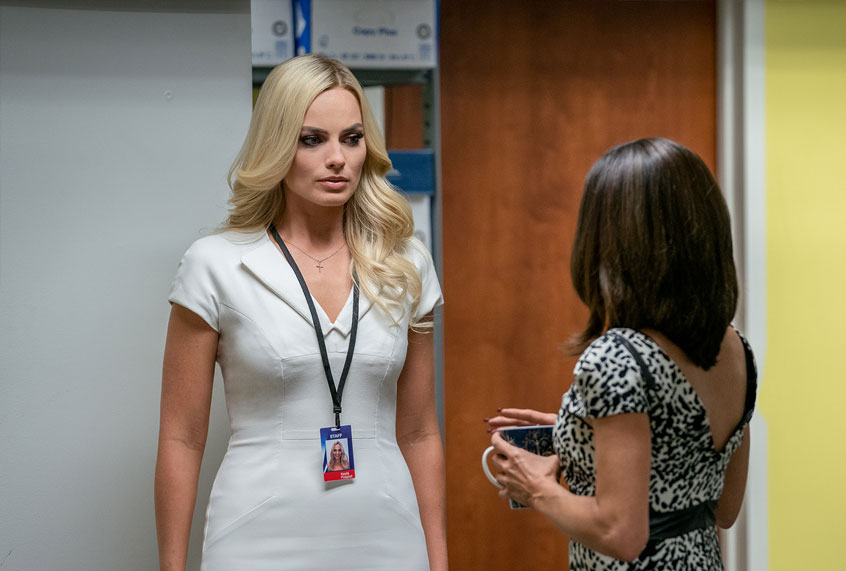 Margot Robbie stars as "Kayla Pospisil" in BOMBSHELL. (Hilary Bronwyn Gayle SMPSP)