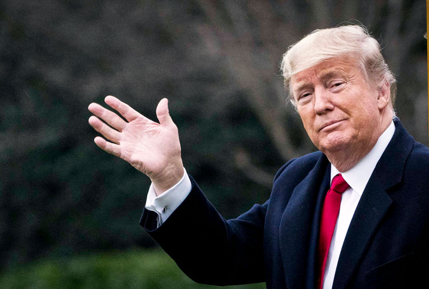 US President Donald Trump (Sarah Silbiger/Getty Images)