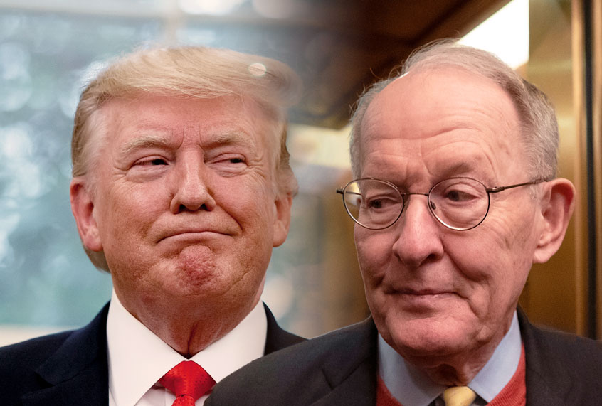 Donald Trump and Lamar Alexander (AP Photo/Salon)
