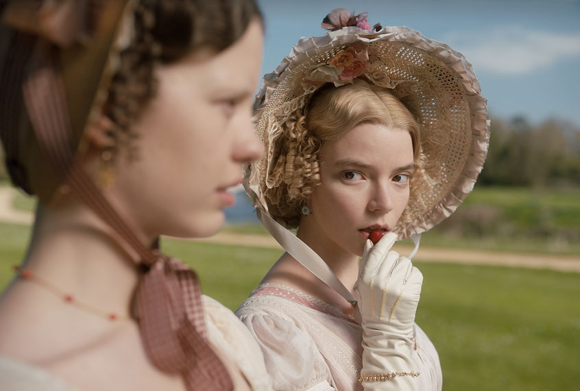 Mia Goth and Anya Taylor-Joy in "Emma" (Focus Features)