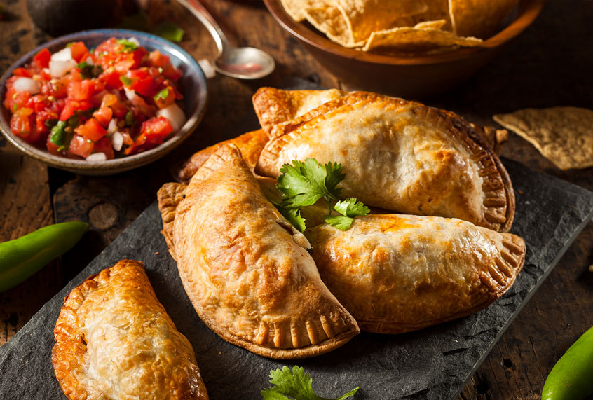 Homemade Stuffed Chicken Empanadas (Getty Images)