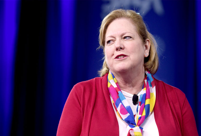 Ginni Thomas, wife of Supreme Court Justice Clarence Thomas (AP Photo/Susan Walsh)