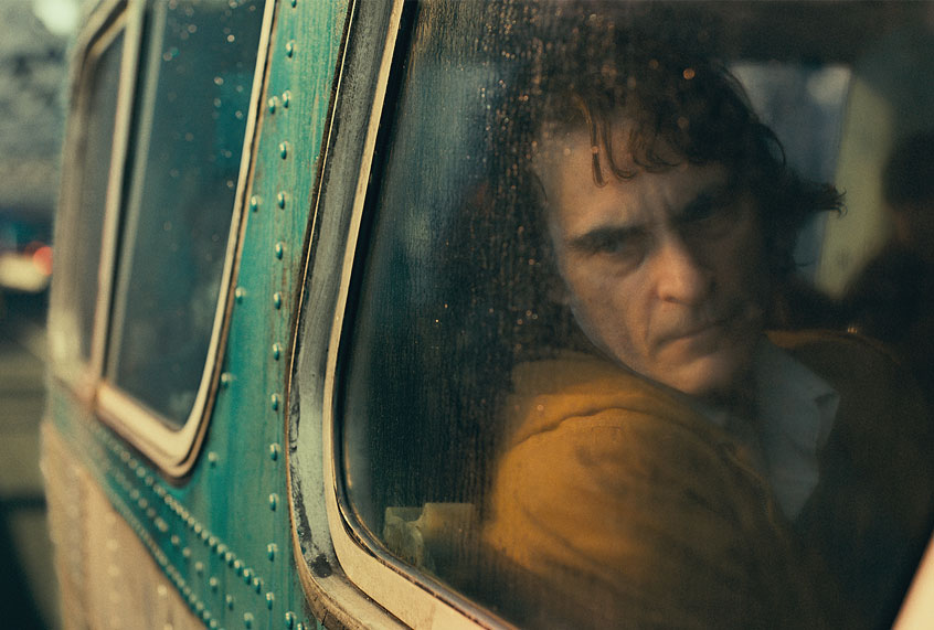 JOAQUIN PHOENIX as Arthur Fleck in "Joker" (Warner Bros. Pictures)