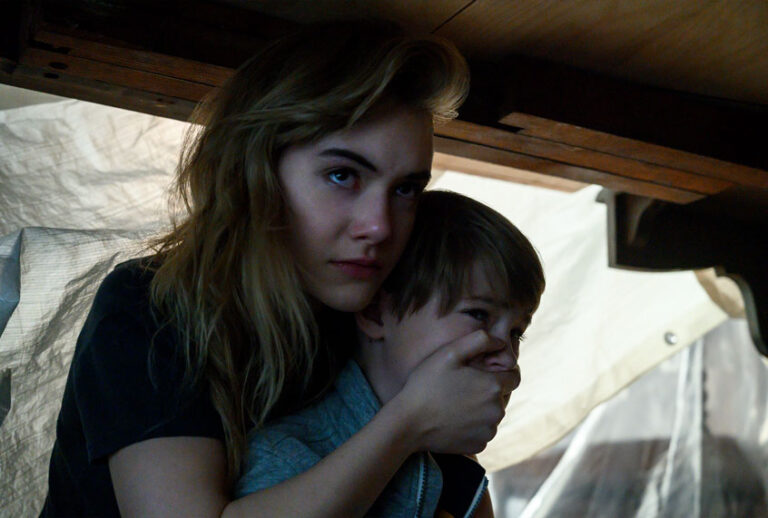 Emilia Jones and Jackson Robert Scott in "Locke & Key" (Netflix/Christos Kalohoridis)