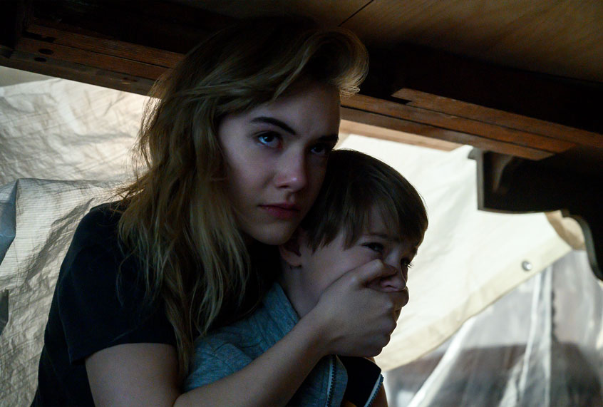 Emilia Jones and Jackson Robert Scott in "Locke & Key" (Netflix/Christos Kalohoridis)