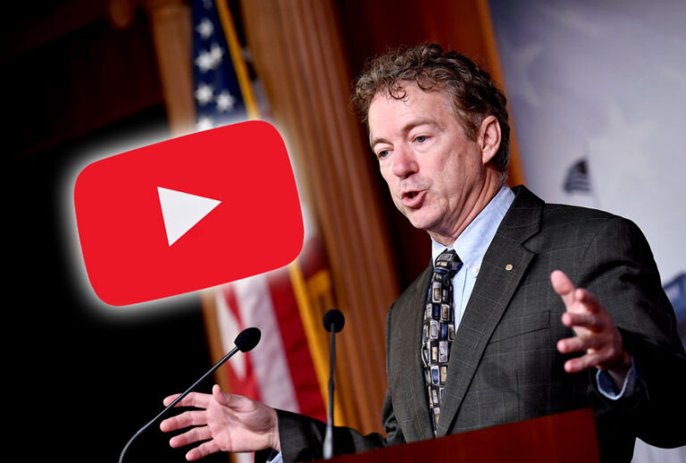Rand Paul / Youtube Logo (Getty Images/Salon)