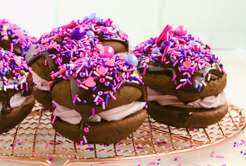 Red Wine Whoopie Pies (Courtesy Meghan McGarry/Buttercream Blondie)