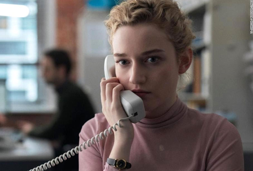 Julia Garner in "The Assistant" (Bleecker Street Films)