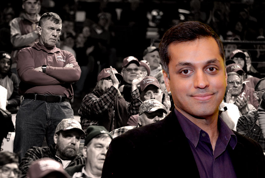 Wajahat Ali (Nicola Gell/Getty Images/AP Photo/Evan Vucci)