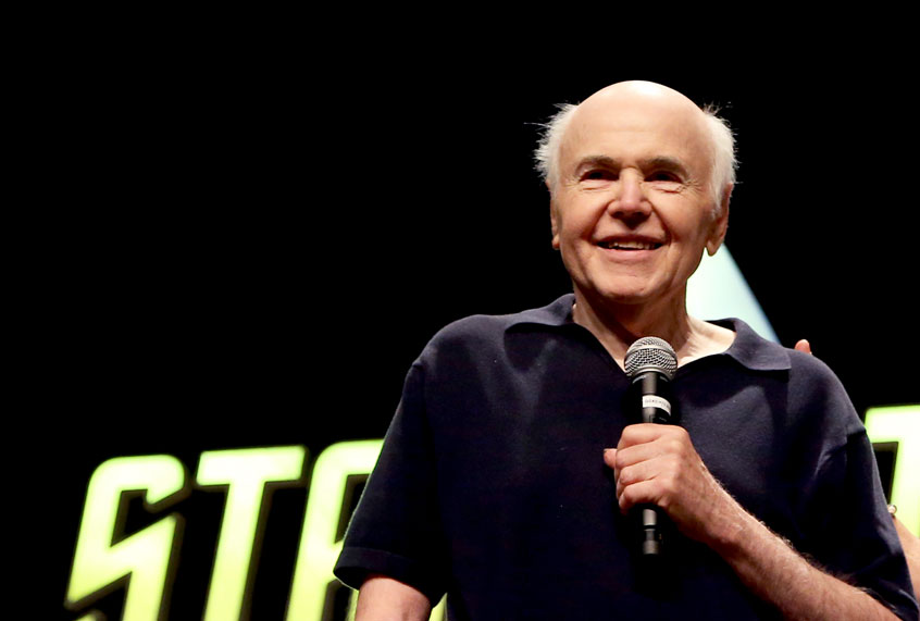 Actor Walter Koenig speaks during "The Original Series" panel at the 18th annual Official Star Trek Convention at the Rio Hotel & Casino on August 02, 2019 in Las Vegas, Nevada. (Getty Images/Gabe Ginsberg)