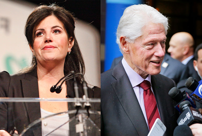 Bill Clinton and Monica Lewinsky (AP Photo/Salon)