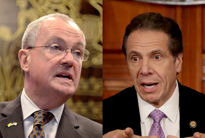 Andrew Cuomo and Phil Murphy (AP Photo/Getty Images/Salon)
