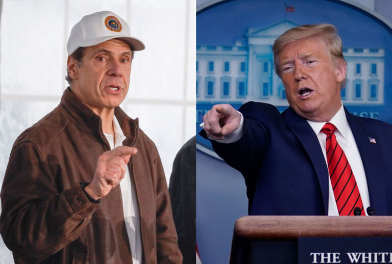 Andrew Cuomo and Donald Trump (AP Photo/Salon)