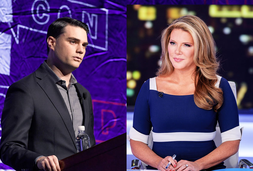Ben Shapiro and Trish Regan (Michael S. Schwartz/Roy Rochlin/Getty Images)