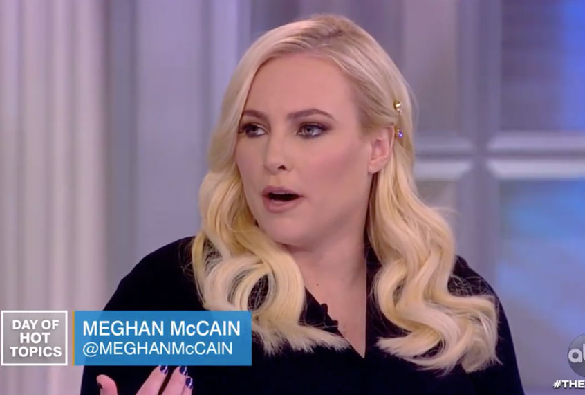 Meghan McCain on The View (ABC)