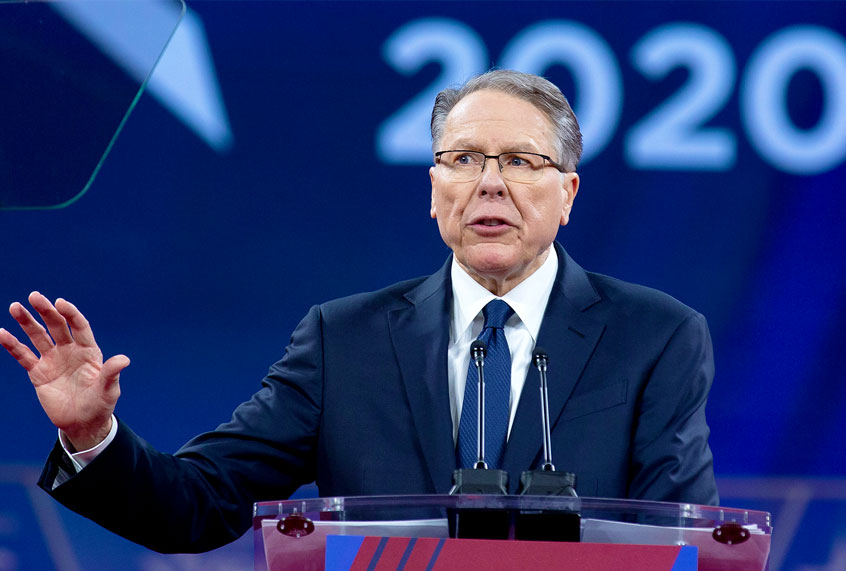National Rifle Association Executive Vice President and CEO Wayne LaPierre (AP Photo/Jose Luis Magana)