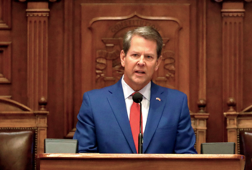 Georgia Gov. Brian Kemp (AP Photo/John Bazemore)