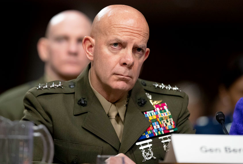 Marine Corps Commandant Gen. David Berger (AP Photo/Alex Brandon)