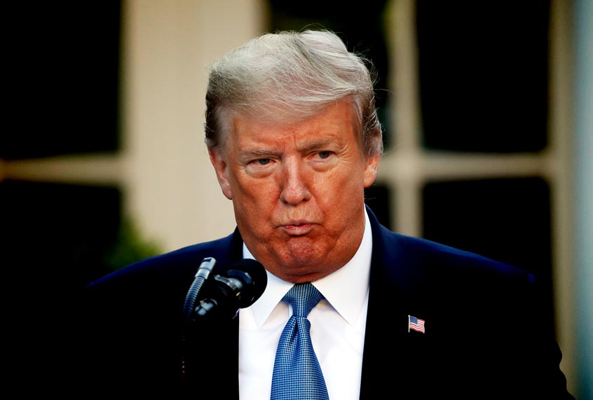 US President Donald Trump (AP Photo/Alex Brandon)