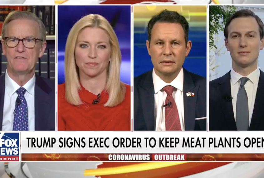 Jared Kushner on Fox & Friends (Fox News)