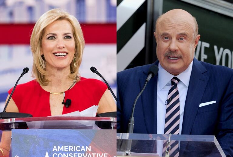 Laura Ingraham and Dr. Phil McGraw (Albert L. Ortega/Michael Brochstein/SOPA Images/LightRocket/Getty Images/Salon)