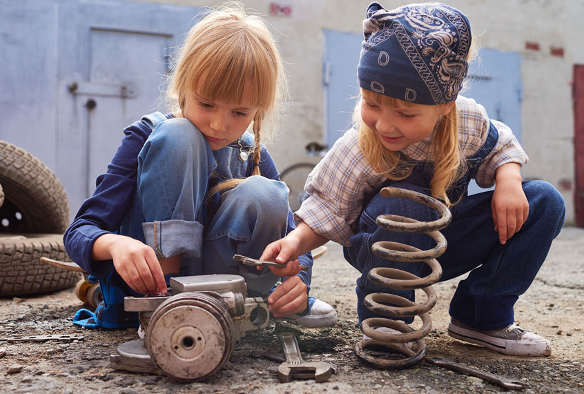 Future engineers are making their first car (Getty Images)