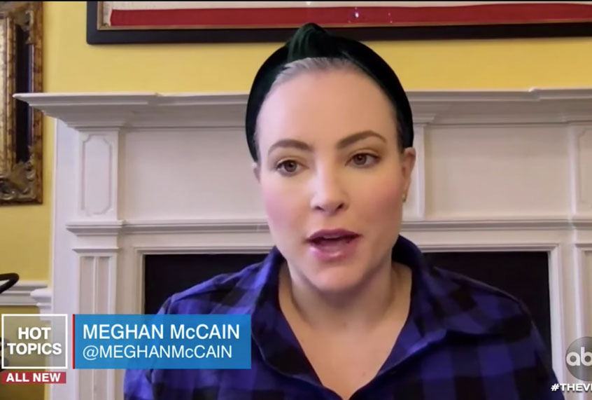 Meghan McCain on The View (ABC)