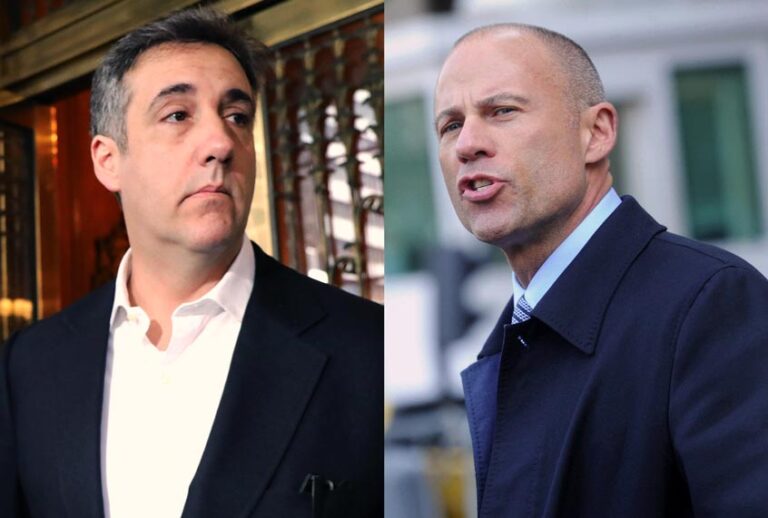 Michael Cohen and Michael Avenatti (Spencer Platt/Getty Images/Dennis Van Tine/STAR MAX/Salon)