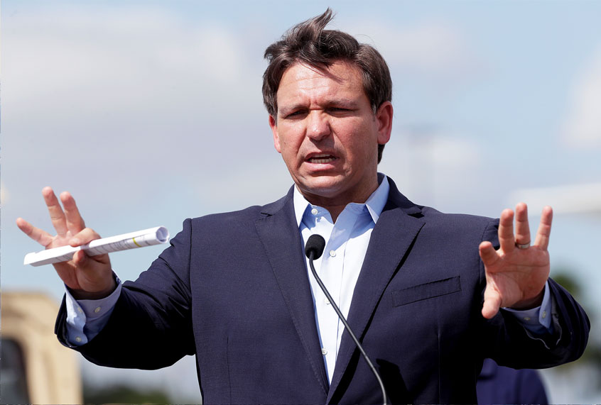 Florida Gov. Ron DeSantis (AP Photo/Wilfredo Lee)