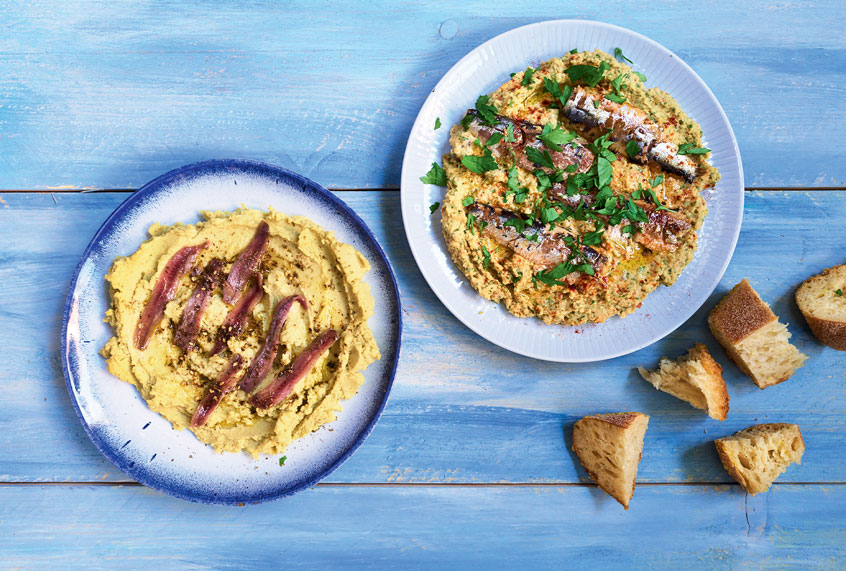 Sardine Hummus (David Loftus)