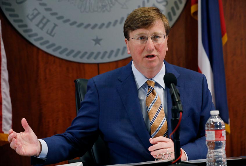 Gov. Tate Reeves (AP Photo/Rogelio V. Solis)