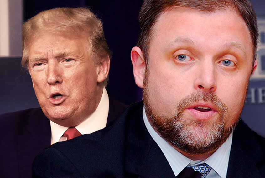 Donald Trump and Tim Wise (AP Photo/Alex Brandon/City Lights Publishers/Salon)