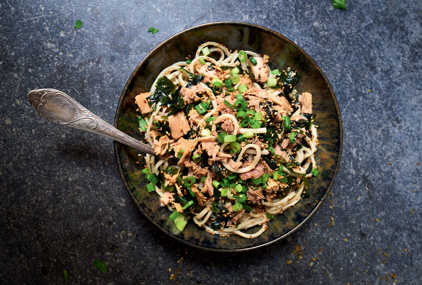 Tuna Noodle Salad with Wafu Dressing (David Loftus)