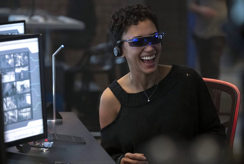 Andy Allo in "Upload" (Amazon)