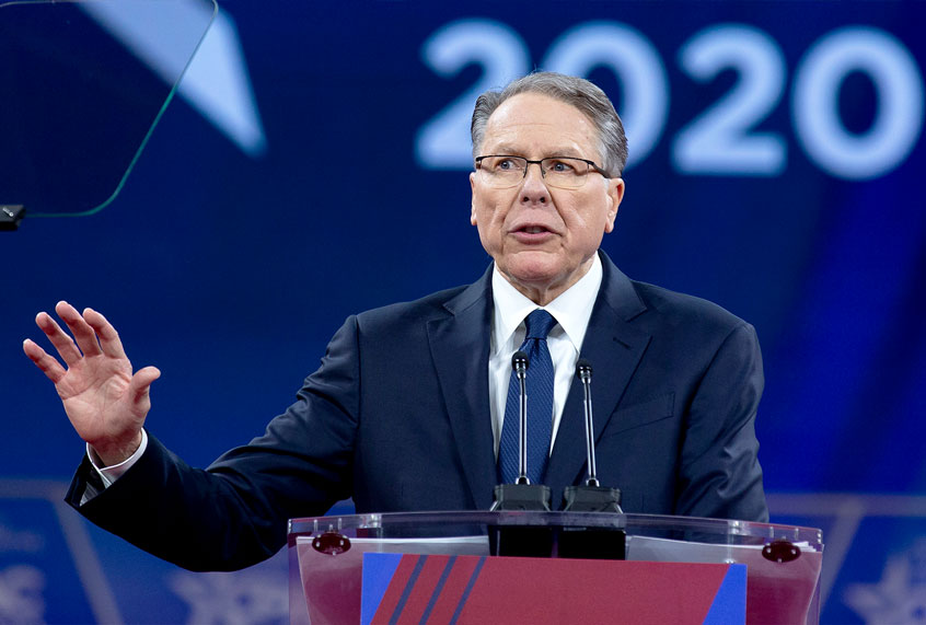 National Rifle Association Executive Vice President and CEO Wayne LaPierre (AP Photo/Jose Luis Magana)