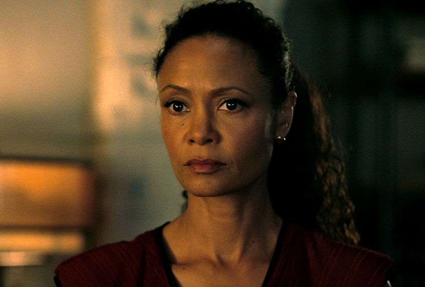 Thandie Newton in "Westworld" (HBO)