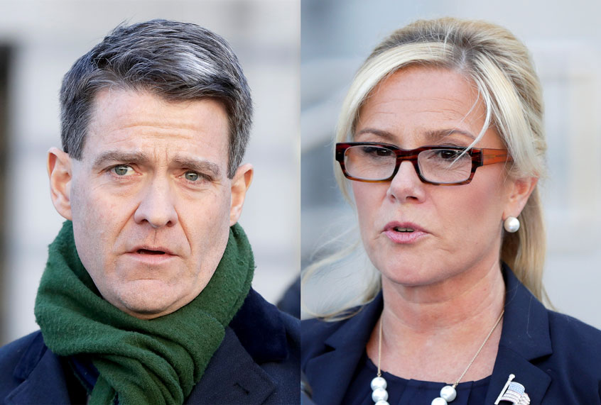 Bill Baroni and Bridget Anne Kelly (AP Photo/Julio Cortez/Salon)
