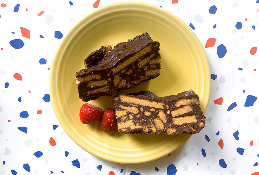 Chocolate Fridge Cake (Mary Elizabeth Williams)