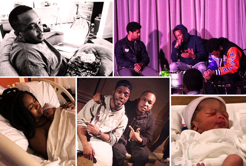 Collage of Watkins family and friends (Photos provided by Dwight Watkins)