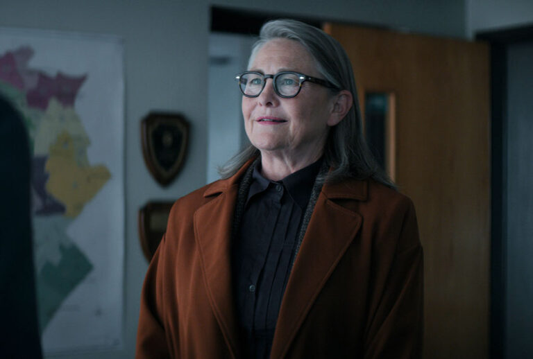 Cherry Jones in “Defending Jacob” (Apple TV+.)