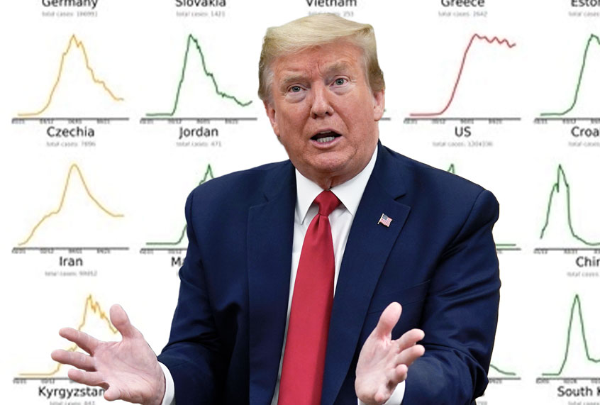 Donald Trump (Photo illustration by Salon/AP Photo/endcoronavirus org)