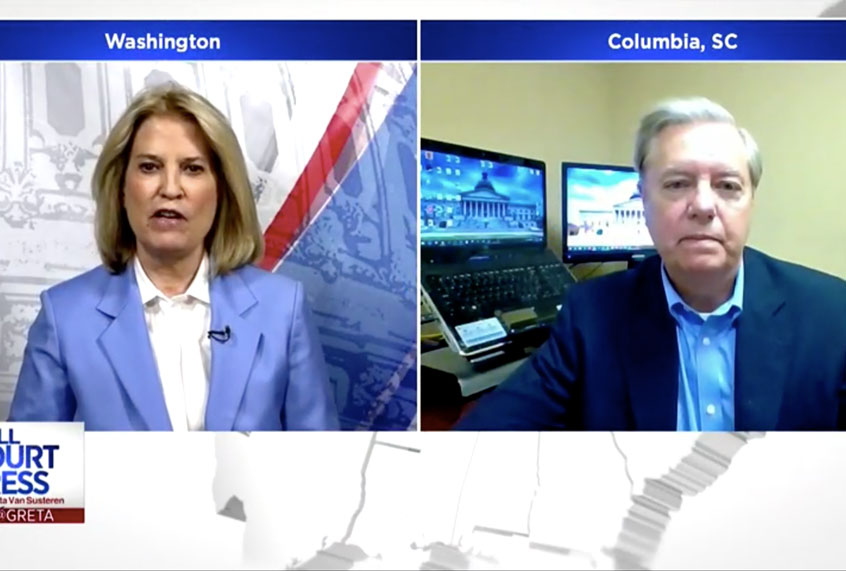 Sen. Lindsey Graham talks partisanship in the Supreme Court confirmation process with Greta Van Susteren (Full Court Press)