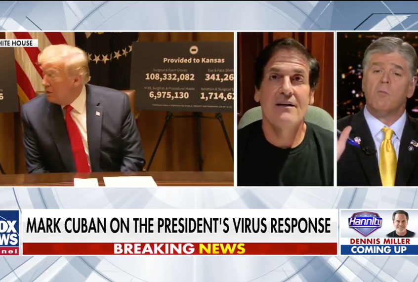 Mark Cuban on Hannity (Fox News)