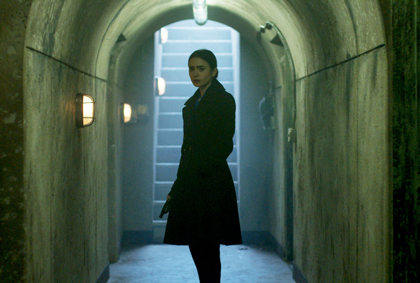 Lily Collins in "Inheritance" (Vertical Entertainment)