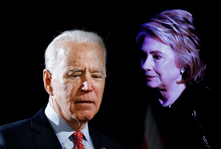 Joe Biden and Hillary Clinton (AP Photo/Salon)