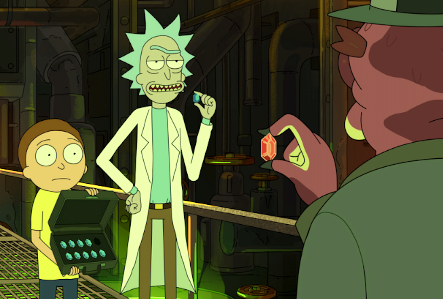 "Rick and Morty" "The Vat of Acid Episode" (Adult Swim)