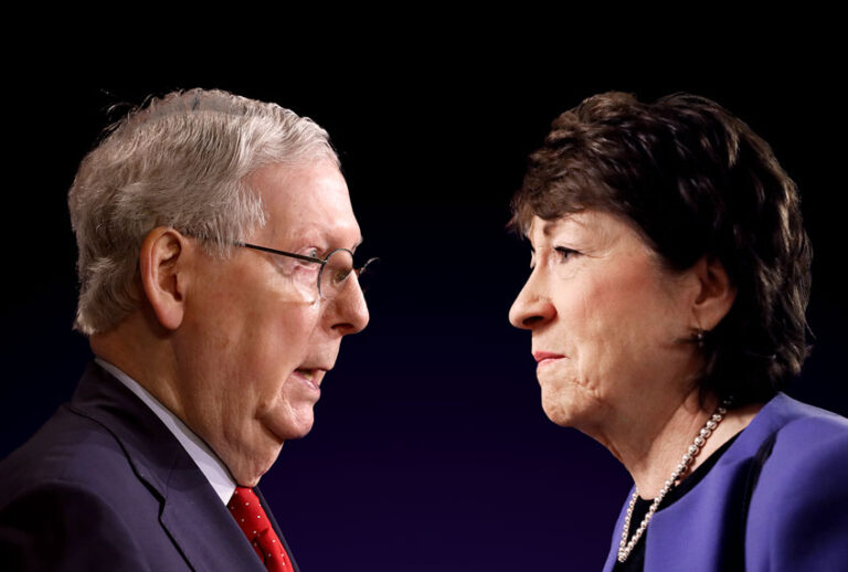 Mitch McConnell and Susan Collins (Getty Images/Salon)