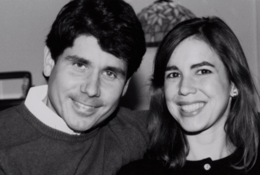 Rod and Patti Blagojevich in "Trial by Media" (courtesy of Patti Blagojevich/Netflix)