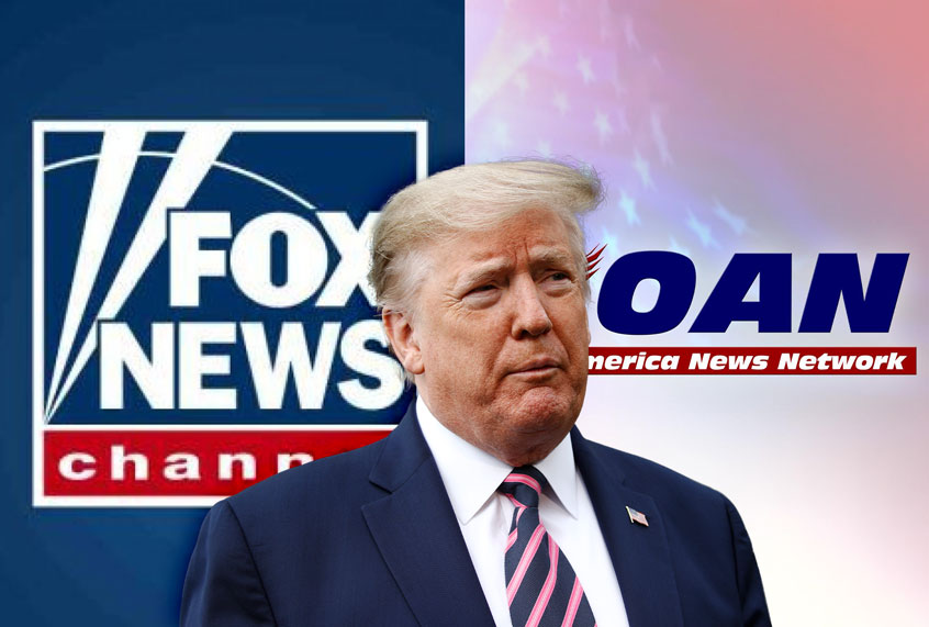 Donald Trump (Salon/AP Photo/Fox News/OANN)